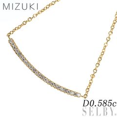 Mizuki ミズキ イニシャル ネックレス K14 cm - メルカリ