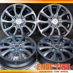 中古ホイール ブリヂストン バルミナ TR10 14×4.5J +45 100 4H マットブラック 4本 ワゴンR タント スペーシア N-BOX等のサムネイル