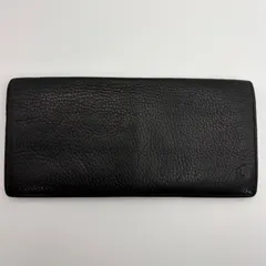 Polo by Ralph Lauren ポロ ラルフローレン 長財布 黒 ブラック レザー 薄型 スリム メンズ レディースのサムネイル