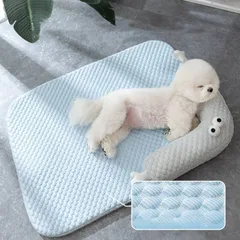 新品 ペットマット ペットベッド 夏用 ペットソファー マット 犬用ベッド マット ペット用 猫用ベッド アイスシルク生地 柔らかい 夏対策 冬対策 夏秋用 暑さ対策 クッション 屋内 小型 中型犬 猫 小動物 mlhkf