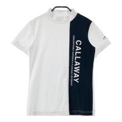 未使用・タグ付【callaway】キャロウェイ/モックネック半袖シャツ/S 