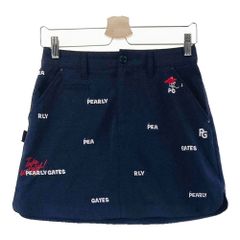 PEARLY GATES パーリーゲイツ 中綿ネックウォーマー ネイビー系 FR