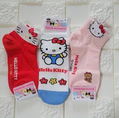 キティちゃん靴下3足セット