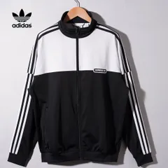 アディダス オリジナルス adidas ORIGINALS ファイヤーバード トラックジャケット L ブラック ホワイト 90s Firebird ジャージ スポーツウェア Y2K ストリート スポーツミックス 古着 D363