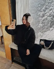 (海外配送) ショート ダウン ジャケット