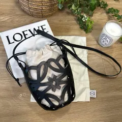 LOEWEロエベ　アナグラムカットアウトポケット　ショルダーバッグポシェットのサムネイル