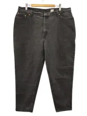 リーバイス Levi's 550 ブラックデニムパンツ ジーンズ USA製 リラックスフィット ビッグサイズ