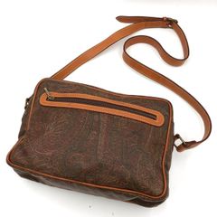 良品✨】セラピアン ペイズリー柄 ショルダーバッグ クロスボディ