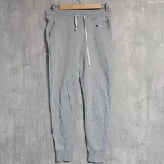 【人気】チャンピオン スウェットパンツ L グレー テーパード ジョガーパンツ Champion メンズ ボトムス ルームウェア ワンポイント ロゴ 刺繍 古着 ストリート カジュアル 部屋着 定番 アメカジ スポーツ ウェア トレーニング  灰色 シンプル