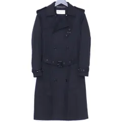 SAINT LAURENT ダブルブレスト トレンチコート サイズ36 ブラック 507530 Y039Wのサムネイル