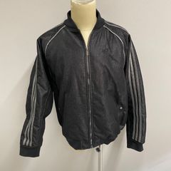 テ*！様 adidas jx6457 デニムジャケット ストライプ XL - メルカリ