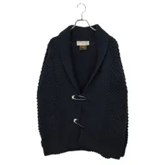 Athena Designs アテナ デザイン ×Woburn Walk By Nepenthes London ウール セーター ニット ショールカラーカーディガン L ネイビー メンズのサムネイル