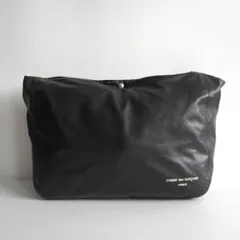 【24AW】COMME des GARCONS HOMME【シンセティックレザー ショルダー バッグ (HN-K204)】 ブラック コムデギャルソンオム 26040624のサムネイル
