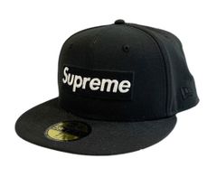 Supreme newera 59FIFTY キャップ 黒 7 3/8 - メルカリ