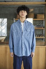 LE シャンブレーシャツ WIDE エルイー L'ECHOPPE レショップ - メルカリ