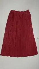 7762番 プリーツプリーズ 春 レディース スカート 27 インチ