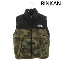 ノースフェイス  Novelty Nuptse Vest/ND92233 カモフラ柄ノベルティヌプシダウンベスト メンズ M