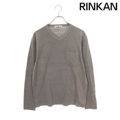 STONE ISLAND ロゴテープ ガーメントダイコットン長袖シャツ 15SS