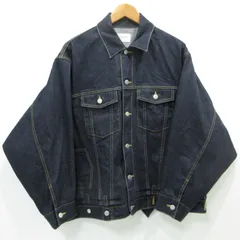【三重本店】 中古 beautiful people | ビューティフルピープル ダブルエンドセルヴィッジデニムブルゾン 1325102023 インディゴ サイズ：38 【96】のサムネイル