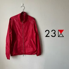 USED【23区】windbreaker jacket / RED / Lのサムネイル