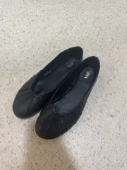 ZARA ザラ ブラック フラットシューズ