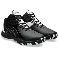 [アシックス] バスケットボールシューズ GEL-IMPROVE 3 1064A018 ユニセックス ブラック/ホワイト 24.0 [001(ブラック/ホワイト)] [24.0 cm 2E]