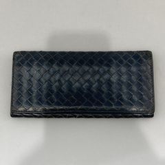 ボッテガヴェネタ　オーストリッチ 長財布 Bottega Veneta ボッテガヴェネタ 長財布 オーストリッチ 黒 - メルカリ