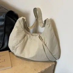 ベージュ ショルダーバッグ HOBO BAG スタイル バッグ