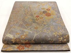 V3405 ○高級 正絹 六通 袋帯 - メルカリ