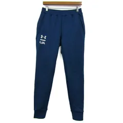 アンダーアーマー ジョガーパンツ ボトムス ジャージ スポーツウエア メンズ MDサイズ ブルー UNDER ARMOUR 【中古】
