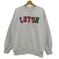 フリークスストア スウェット トレーナー トップス 長袖 ロゴ 花柄 メンズ Fサイズ グレー FREAK'S STORE 【中古】のサムネイル