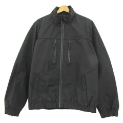 トミーヒルフィガー ブルゾン ジャケット アウター ウィンドブレーカー メンズ Mサイズ ブラック TOMMY HILFIGER 【中古】