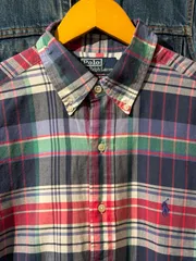 【 Polo by Ralph Lauren S/S Shirt  】 ポロ ラルフローレン　半袖　ボタンダウンシャツ　CLASSIC FIT　チェック柄　ポニー　《 M 》