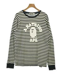 A Bathing Ape ストライプ長袖カットソー XL - メルカリ