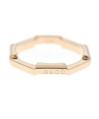 GUCCI リング K18 au750 ゴールドリング 指輪 ケース保存袋付き - メルカリ