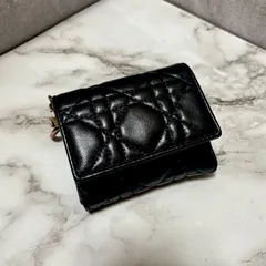 クリスチャンDior 折財布 レディディオール