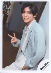 SnowMan RAYS グッズオフショット 目黒蓮 公式写真 *1枚