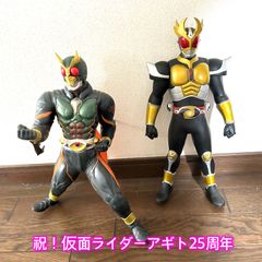仮面ライダー クウガ アギト 英雄勇像 2体セット Bカラー 金色
