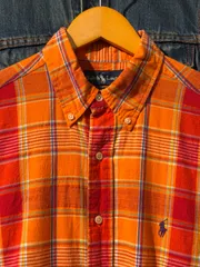 【 Ralph Lauren S/S Shirt  】 ラルフローレン　半袖　ボタンダウンシャツ　CLASSIC FIT　チェック柄　ポニー　《 M 》