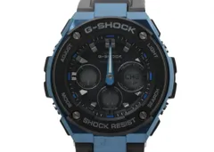 CASIO カシオ 腕時計 G-SHOCK G-STEEL Mid Size Series GST-W300G-1A2JF ブラック系 樹脂／ステンレススチール メンズ アナデジ 美品