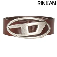 ディーゼル  X08516 オーバルDロゴバックルベルト メンズ 75