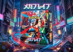 ✅ポケモンカードゲーム メガブレイブ 1BOX シュリンク付 MEGA 拡張パック　新品未開封