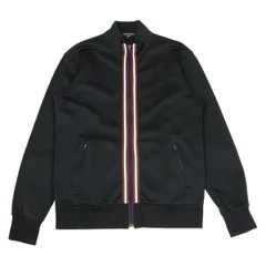 コムデギャルソンオムCOMME des GARCONS HOMME テープ装飾トラックジャケット 黒M