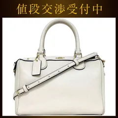 コーチ ２way バッグ ミニ ベネット サッチェル ホワイト 白