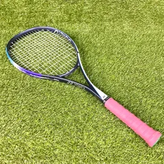 78　YONEX AIRIDE LITE ヨネックス エアライドライト ソフトテニスラケット 軟式用 ケース付き 中古現状品 軽量モデル 初心者 部活 入門 練習用 フレーム割れなし