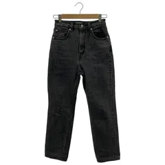 Levi’s (リーバイス) SLOBE IENA別注 70s HIGH SLIM STRAIGHTデニムパンツ A5346-0000 ブラック W24