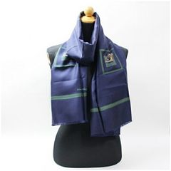 バーバリー 長方形ストール ブルー 無地 チェック 中古 Aランク - メルカリ