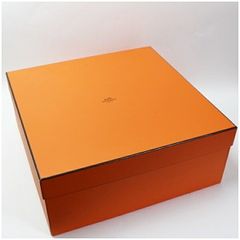 美品　HERMES　エルメス　オレンジ　空箱　ケリー・バーキン エルメス バーキン ケリー 空箱＆保存袋セット ボックス 088 オレンジ