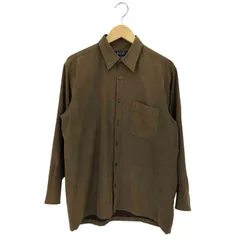 ジャンニヴァレンティノ GIANNI VALENTINO フェイクレザー レギュラーカラーシャツ メンズ  Mのサムネイル