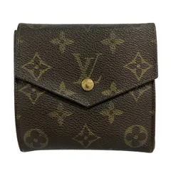 LOUIS VUITTON(ルイヴィトン) Wホック財布 モノグラム ポルトモネビエ(新型) M61660